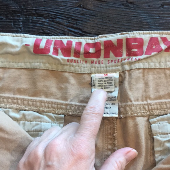 Union bay cargo shorts - Picture 3 of 4